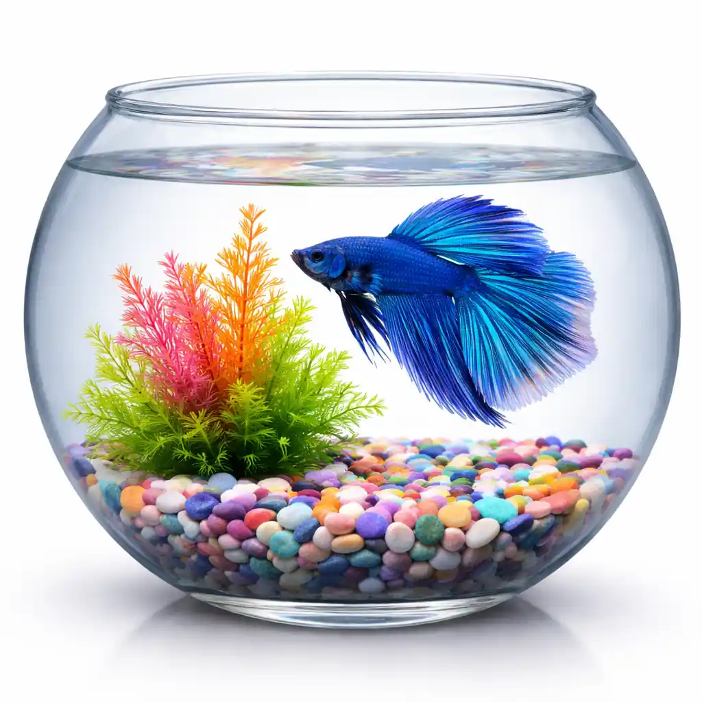 Betta Fish Bowl - Complete