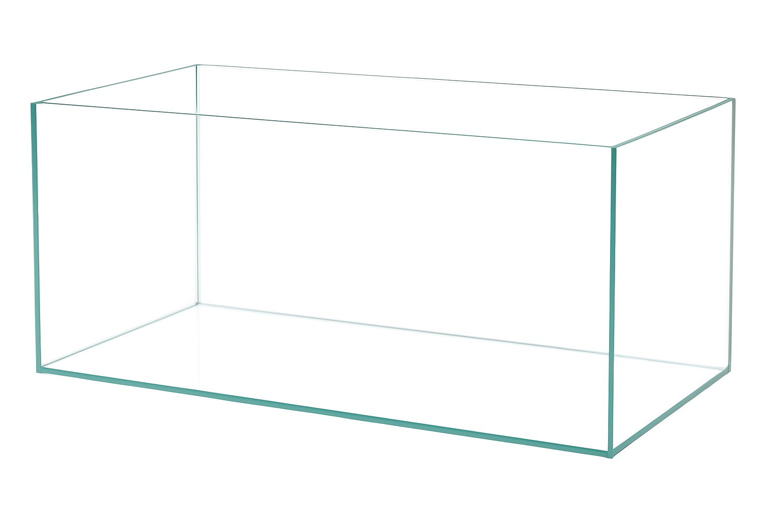 60 Liters Glass Aquarium